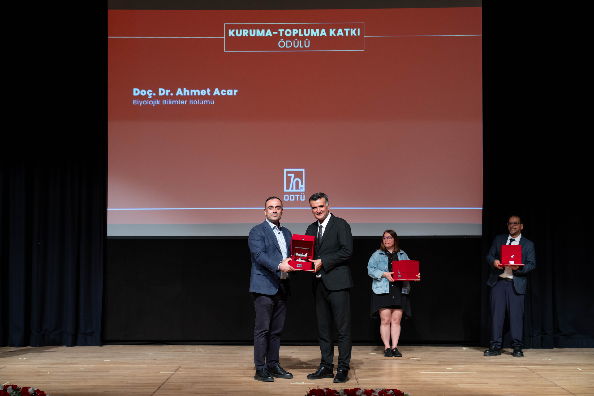 Assoc. Prof. Dr. Ahmet Acar - Contribution to the Institution and Society Award